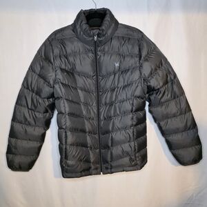 Black Spyder Down Puffer Jacket Medium